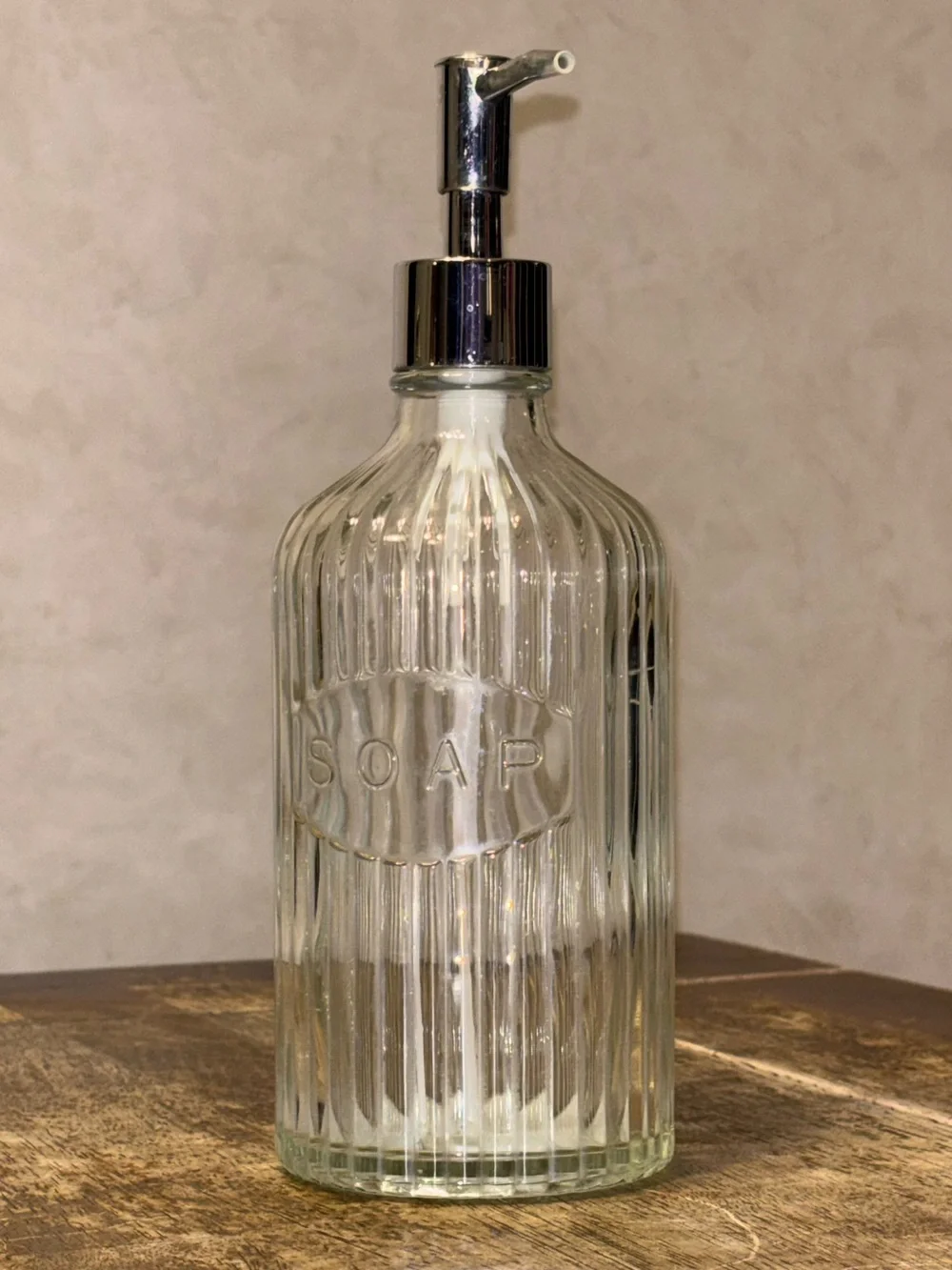 Beautiful, Glass, Soap Despenser